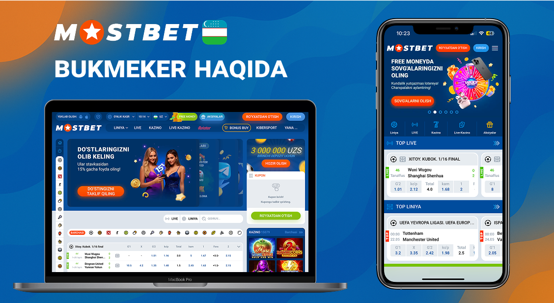 Mostbet bukmeykeri haqida ma’lumot