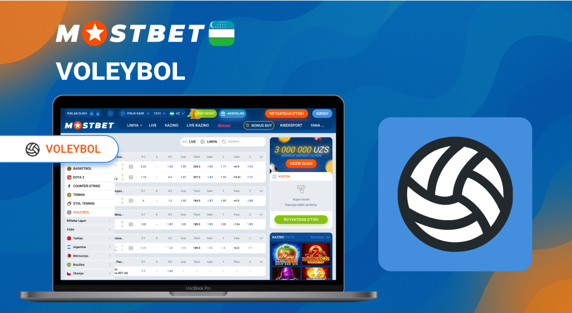 Mostbet Voleybol Tikish Va Mashhur Musobaqalar