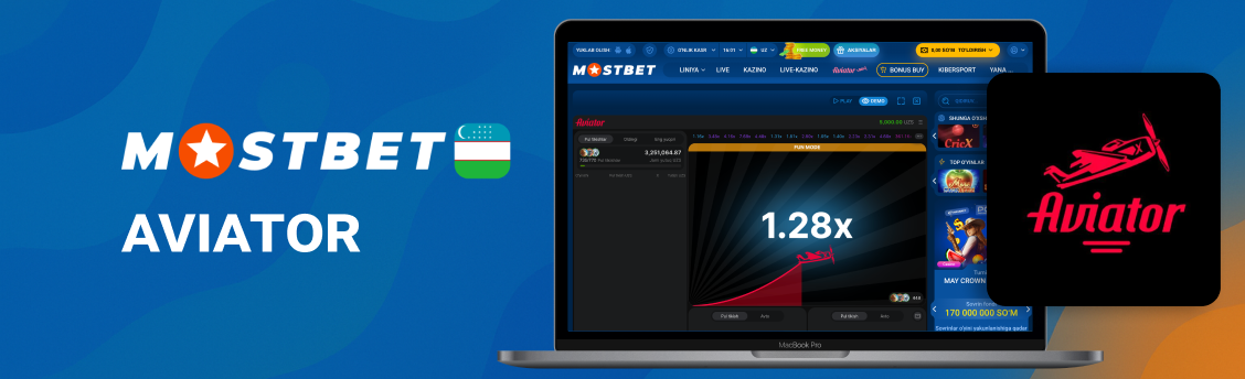 Mostbet Spribe Aviator crash o‘yini